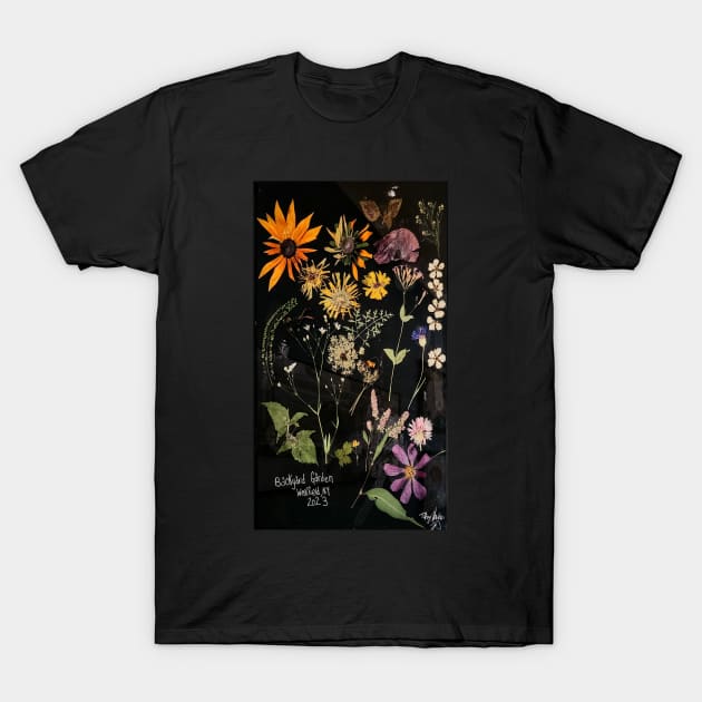 Pressed Plants From My Garden T-Shirt by Animal Surrealism